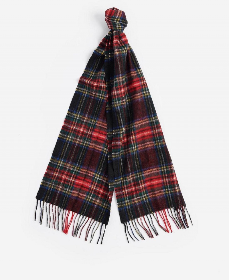 Echarpes Barbour New Check Tartan Homme Noir | France_BAR30253