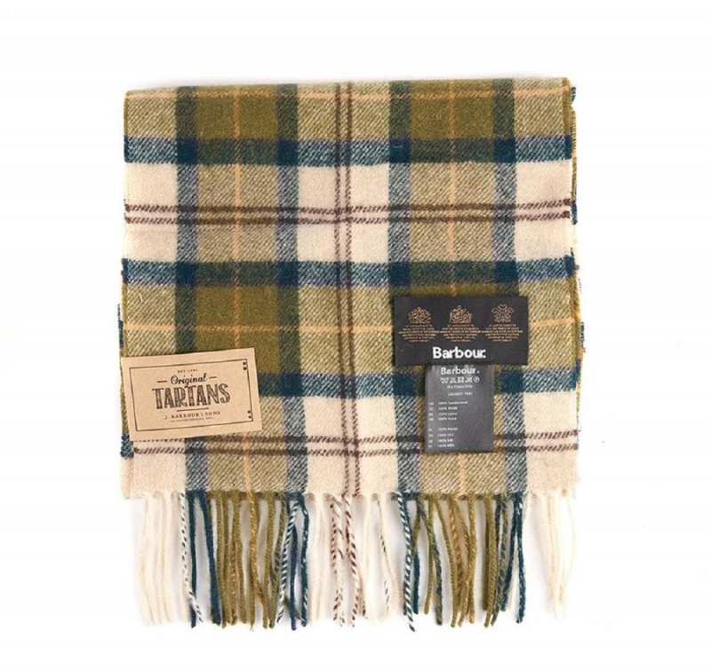 Echarpes Barbour Tartan Lambswool Homme Multicolore | France_BAR41969