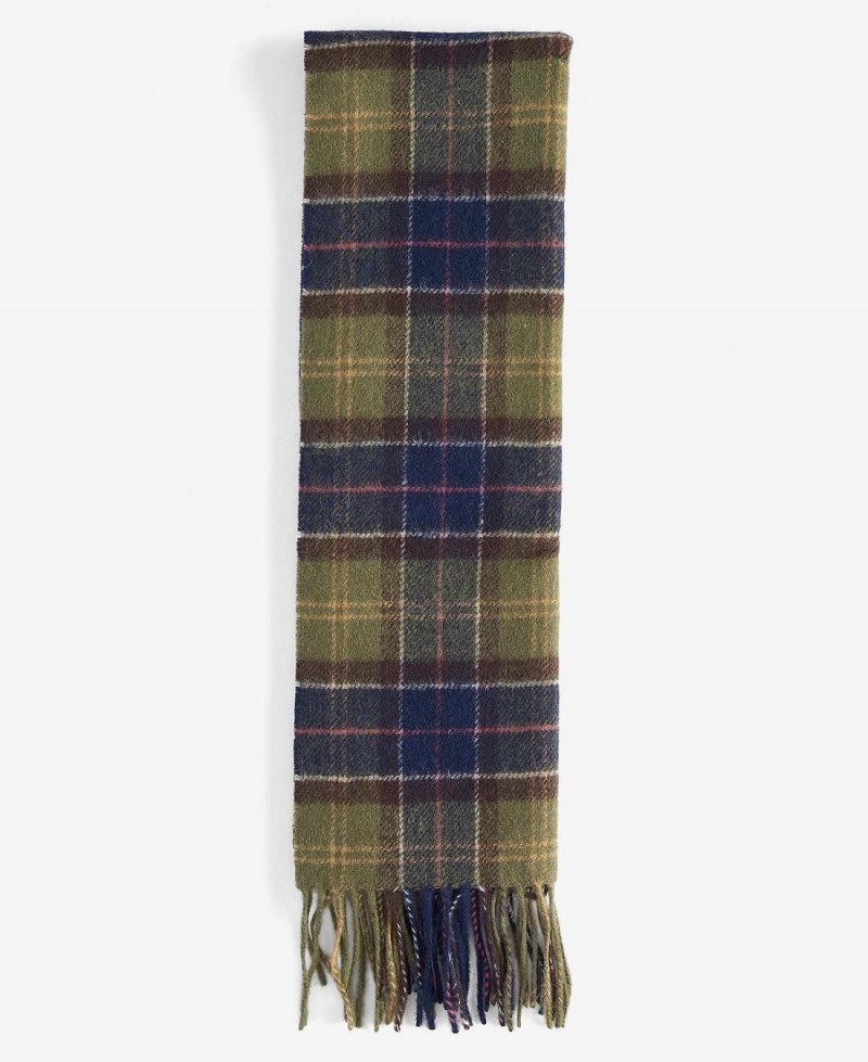 Echarpes Barbour Tartan Lambswool Homme Multicolore | France_BAR43569