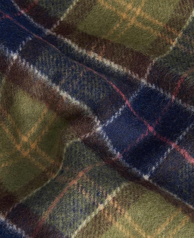 Echarpes Barbour Tartan Lambswool Homme Multicolore | France_BAR43569