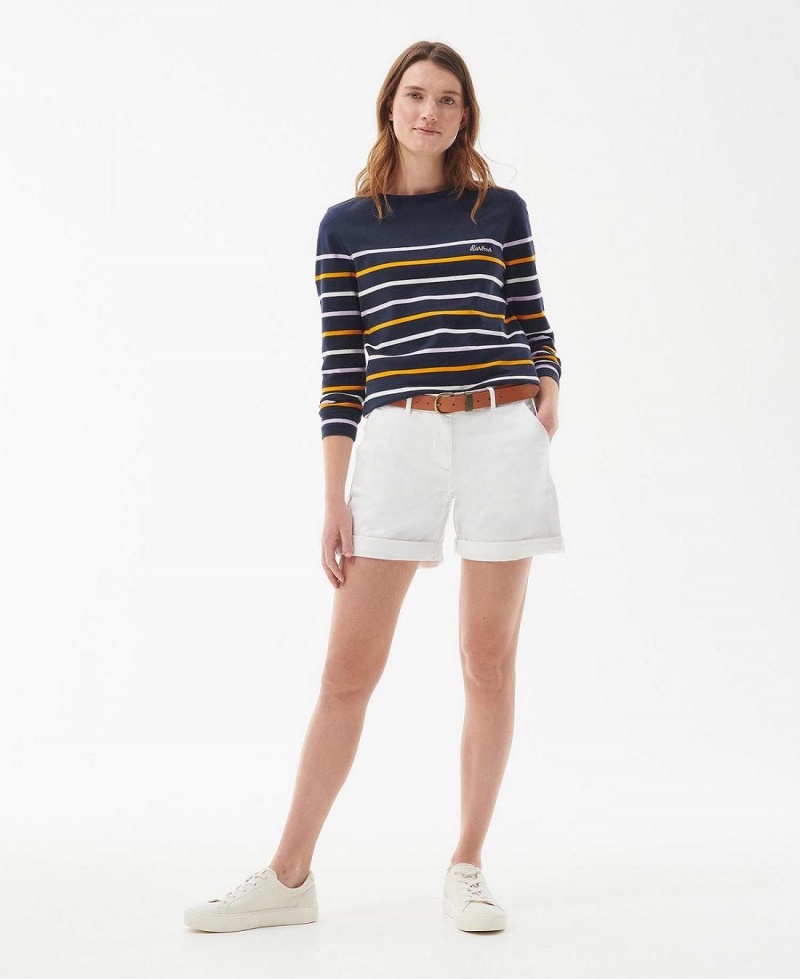 Hauts Barbour Barbour Hawkins Top Femme Stripes | France_BAR21774