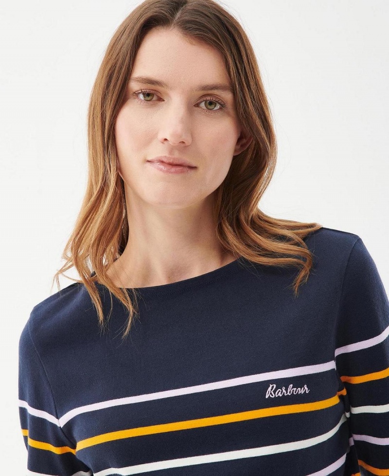 Hauts Barbour Barbour Hawkins Top Femme Stripes | France_BAR21774