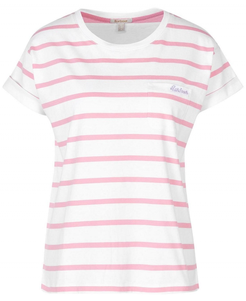 Hauts Barbour Barbour Otterburn Stripe T-Shirt Femme Stripes | France_BAR32718