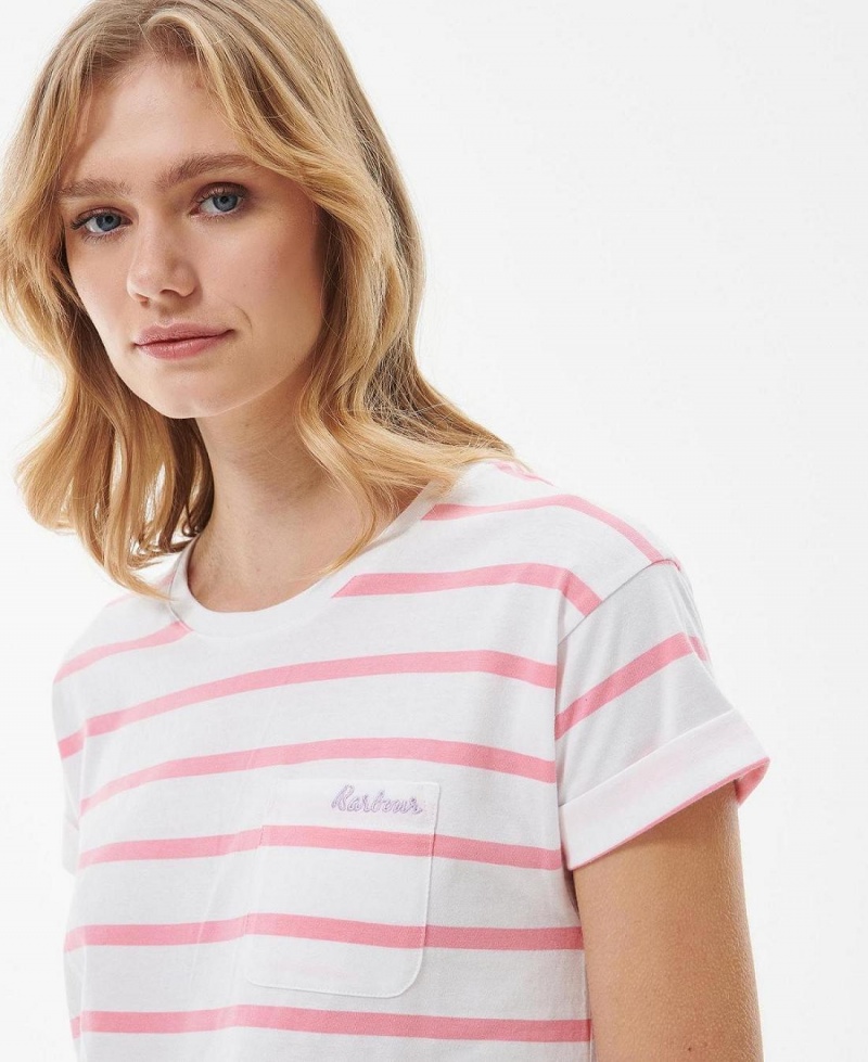 Hauts Barbour Barbour Otterburn Stripe T-Shirt Femme Stripes | France_BAR32718