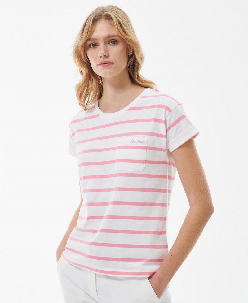 Hauts Barbour Barbour Otterburn Stripe T-Shirt Femme Stripes | France_BAR32718