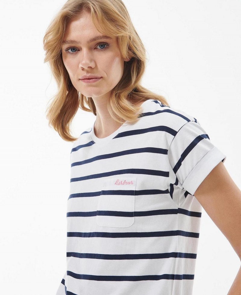 Hauts Barbour Barbour Otterburn Stripe T-Shirt Femme Stripes | France_BAR92312