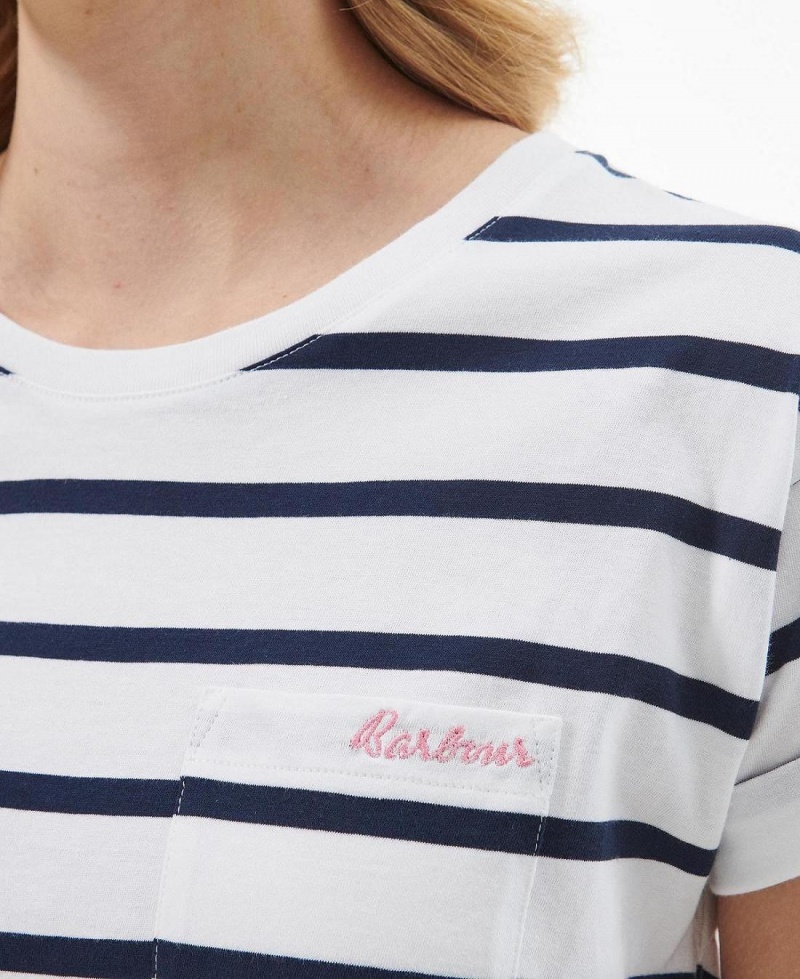 Hauts Barbour Barbour Otterburn Stripe T-Shirt Femme Stripes | France_BAR92312