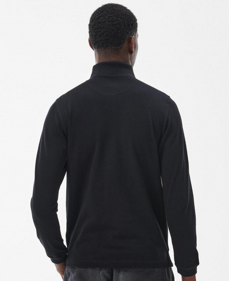 Hauts Barbour Conforth Polo Shirt Homme Noir | France_BAR91408