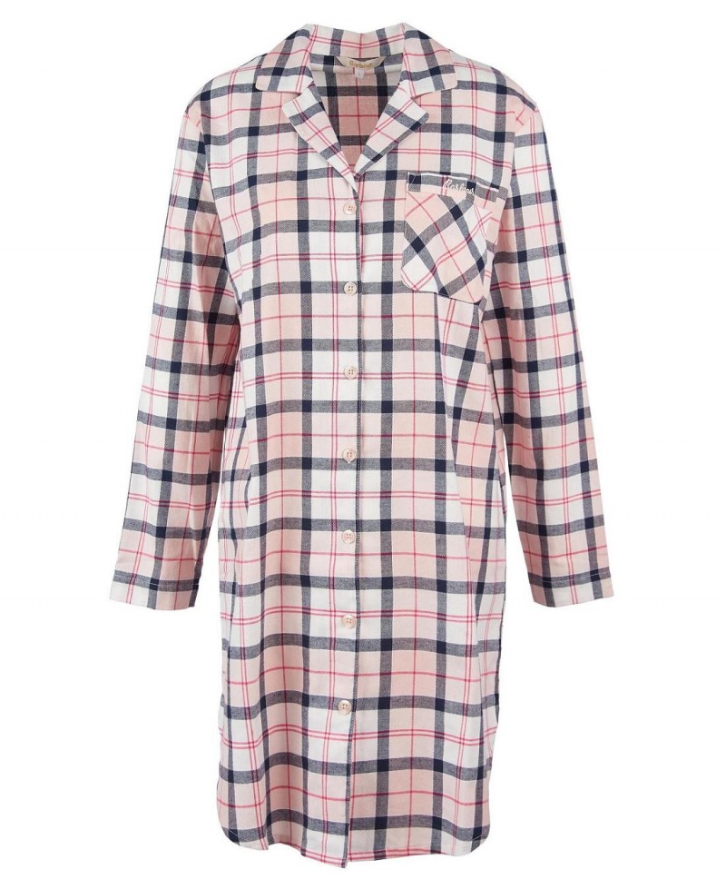 Hauts Barbour Etta Nightshirt Femme Rose | France_BAR34368