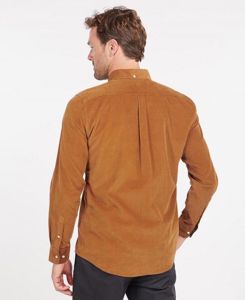 Hauts Barbour Ramsey Tailored Fit Shirt Homme Marron | France_BAR98153