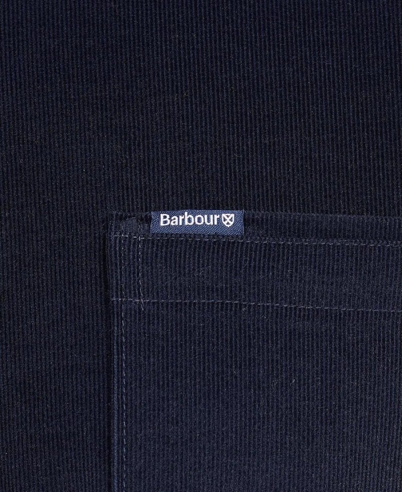 Hauts Barbour Ramsey Tailored Fit Shirt Homme Bleu Marine | France_BAR41299