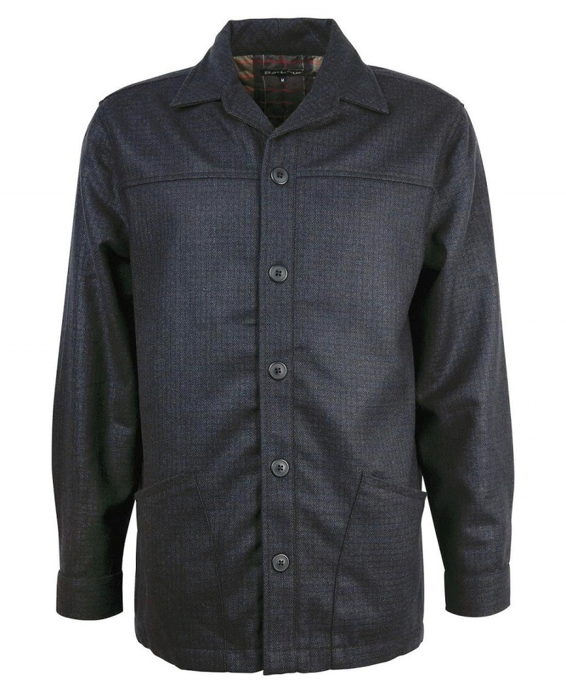 Hauts Barbour Stonefort Regular Fit Overshirt Homme Grise | France_BAR41577