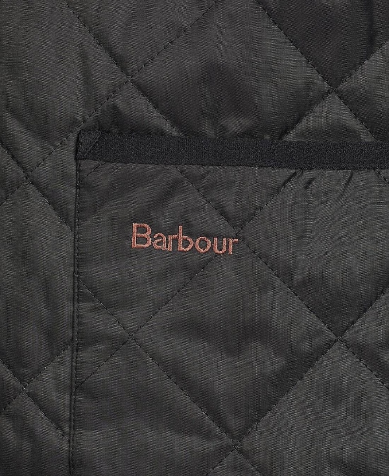 Liner / Hood Barbour Matelassé Waistcoat/Zip-In Liner Homme Noir | France_BAR59381