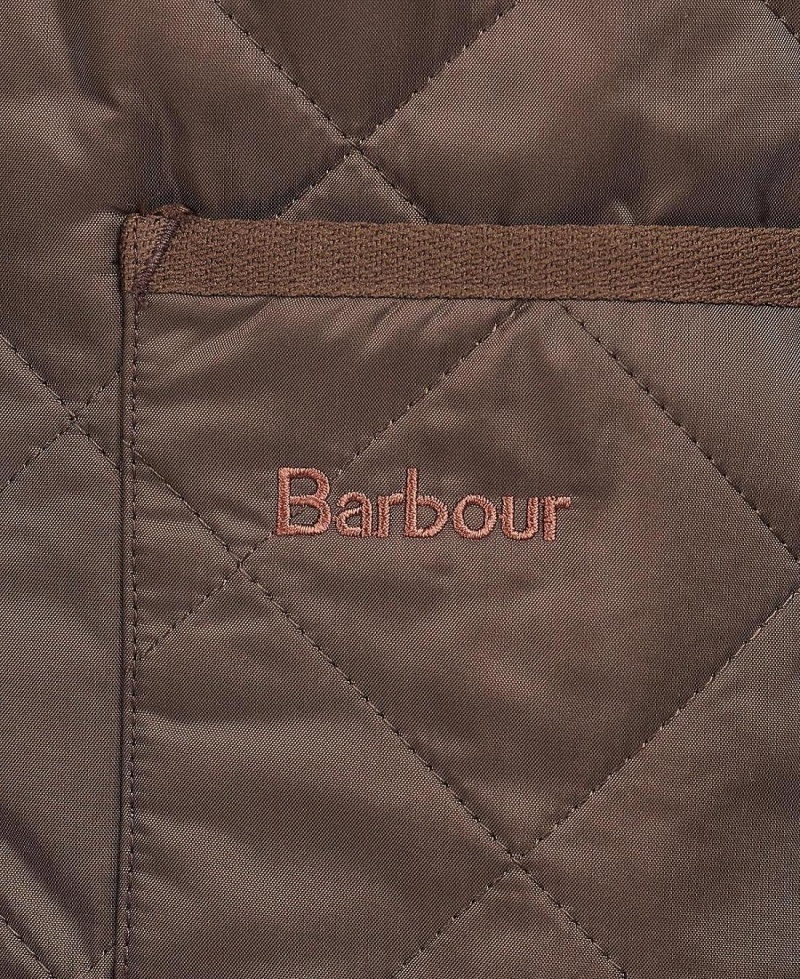 Liner / Hood Barbour Matelassé Waistcoat/Zip-In Liner Homme Marron | France_BAR64413