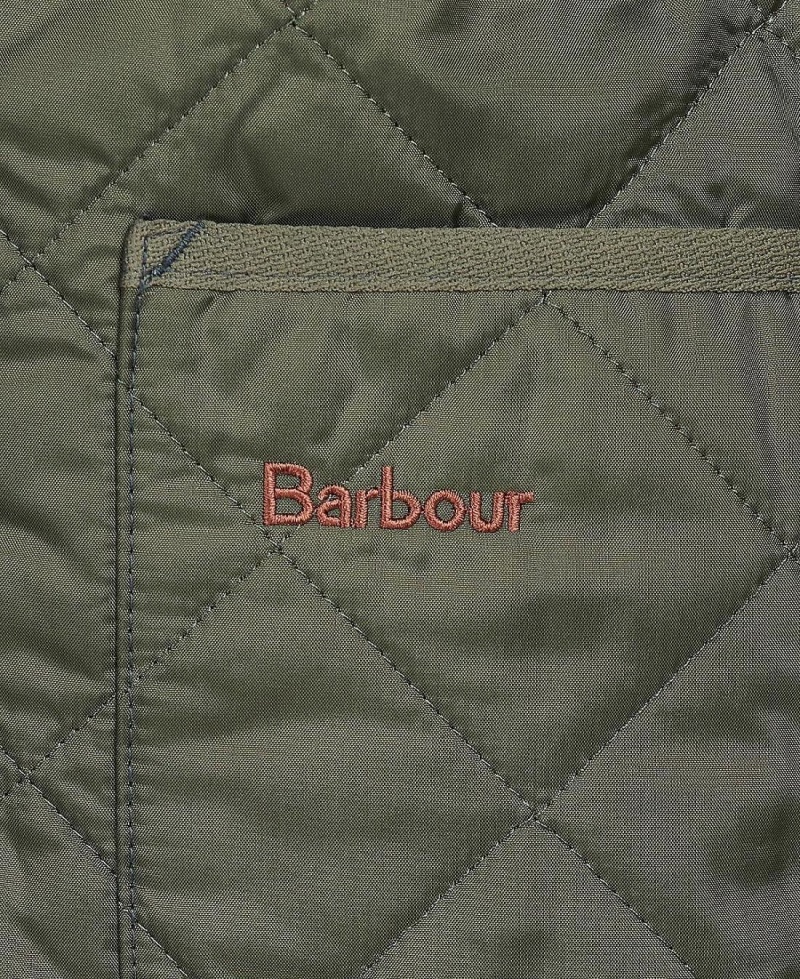 Liner / Hood Barbour Matelassé Waistcoat/Zip-In Liner Homme Vert Olive | France_BAR56187