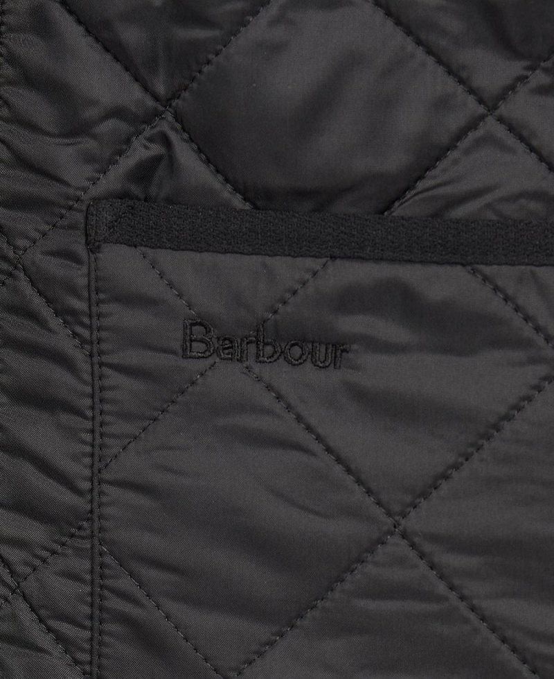 Liner / Hood Barbour Polarquilt Waistcoat/Zip-In Liner Homme Noir | France_BAR64714