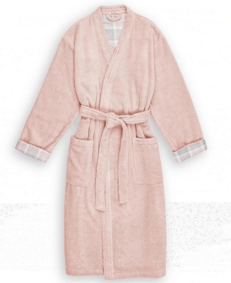 Loungewear Barbour Ada Dressing Gown Femme Rose | France_BAR27060