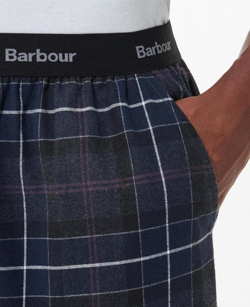 Loungewear Barbour Glenn Tartan Pyjama Trousers Homme Bleu Marine | France_BAR13476