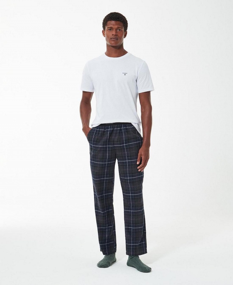 Loungewear Barbour Glenn Tartan Pyjama Trousers Homme Bleu Marine | France_BAR13476