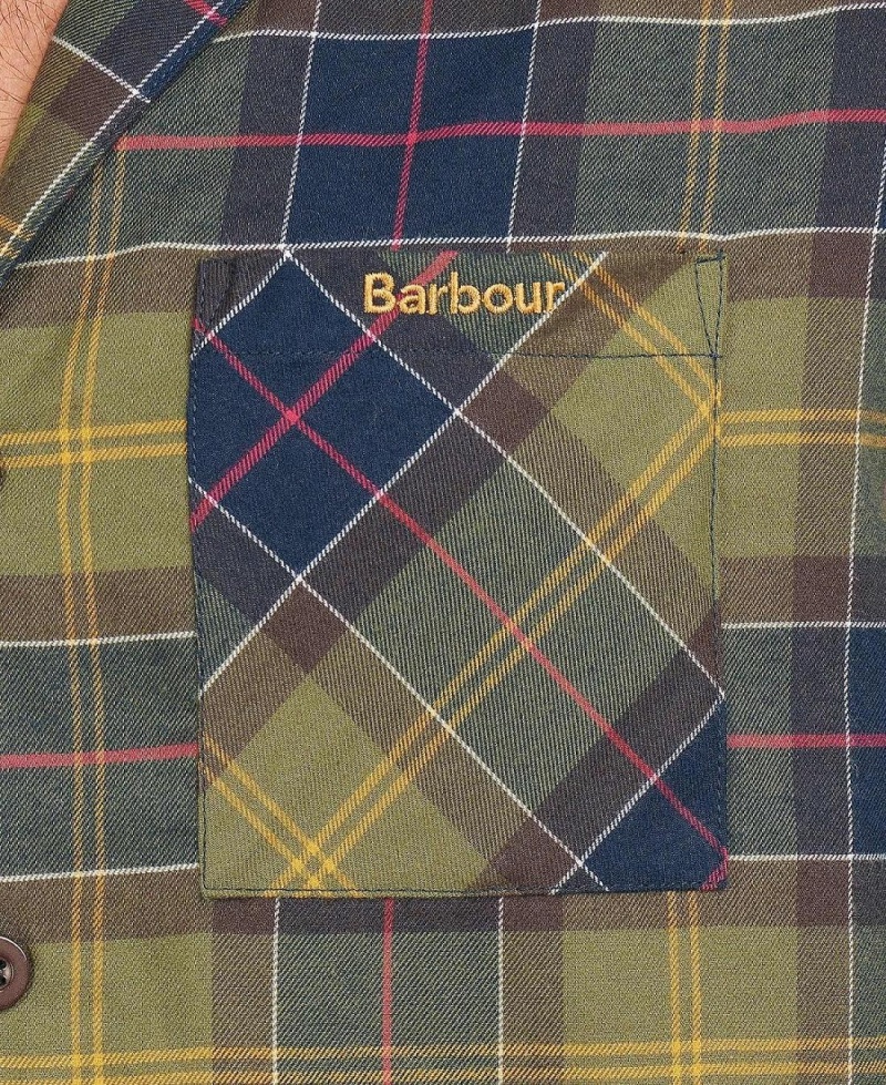 Loungewear Barbour Laith Tartan Pyjama Set Homme Jaune | France_BAR54443