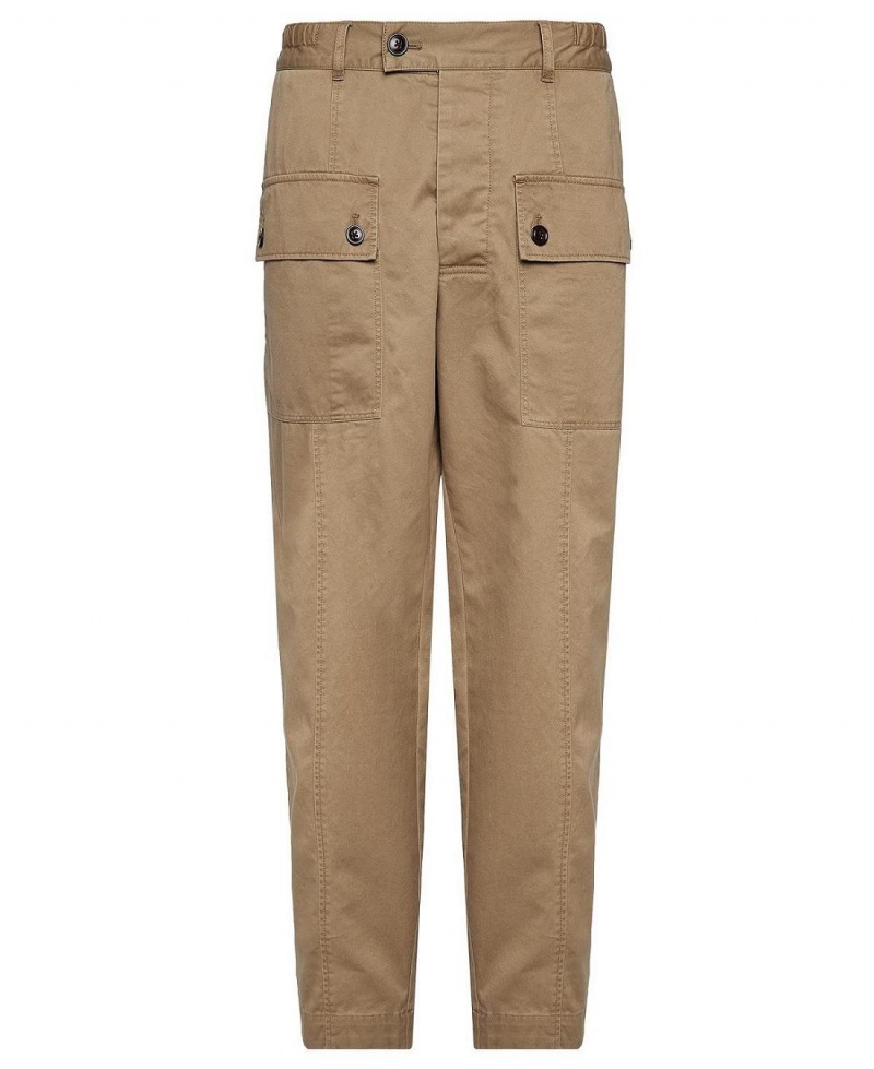 Pantalon Barbour Barbour x Maison Kitsuné Cargo Trousers Homme Beige | France_BAR46125