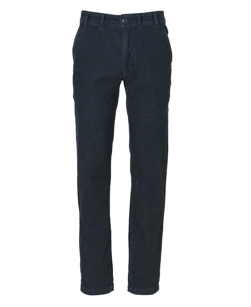 Pantalon Barbour Neuston Stretch-Cord Trousers Homme Bleu | France_BAR37472