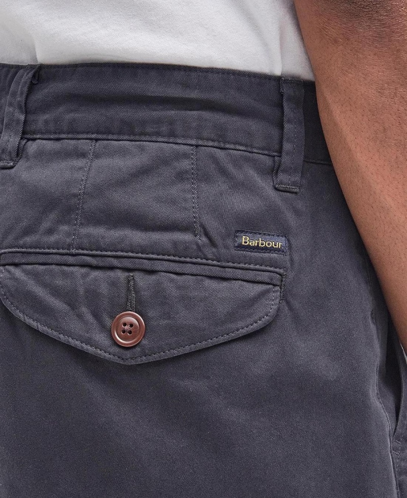 Pantalon Barbour Neuston Twill Chinos Homme Bleu Marine | France_BAR48937