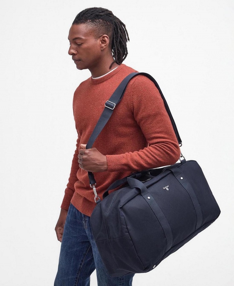 Sac Barbour Cascade Holdall Homme Bleu Marine | France_BAR88507