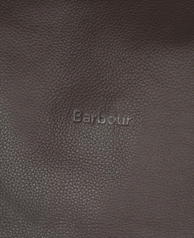 Sac Barbour Cuir Medium Travel Explorer Bag Homme Marron | France_BAR44361