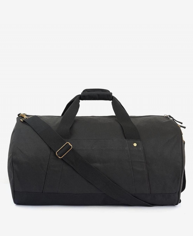 Sac Barbour Explorer Wax Duffle Bag Homme Noir | France_BAR92853