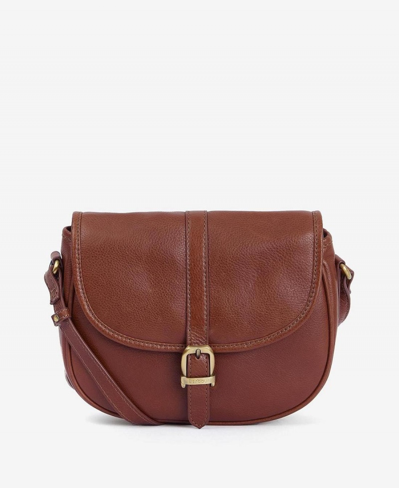 Sac Barbour Laire Medium Saddle Femme Marron | France_BAR24458