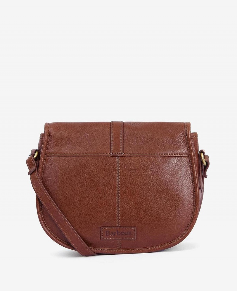 Sac Barbour Laire Medium Saddle Femme Marron | France_BAR24458