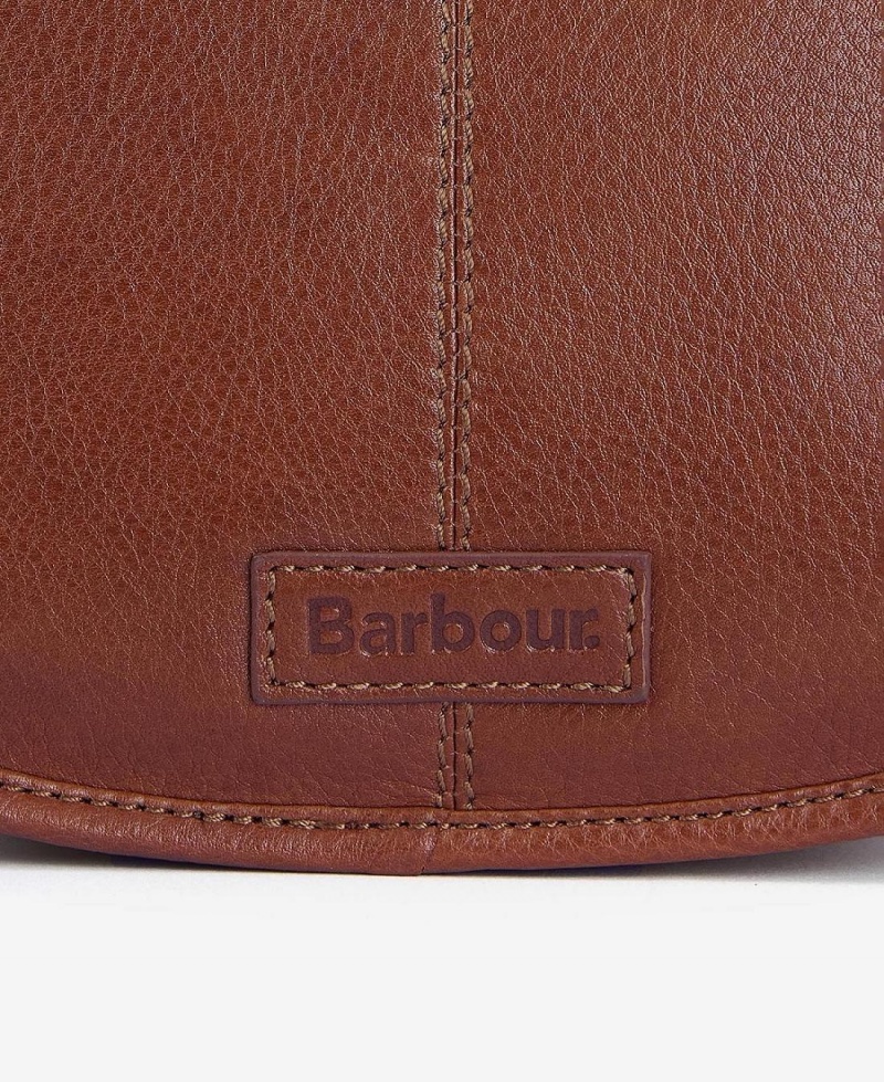 Sac Barbour Laire Medium Saddle Femme Marron | France_BAR24458