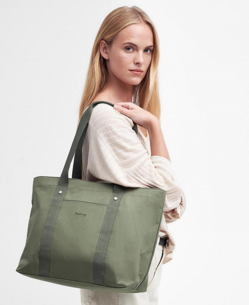 Sac Barbour Olivia Tote Femme Vert Olive | France_BAR47261