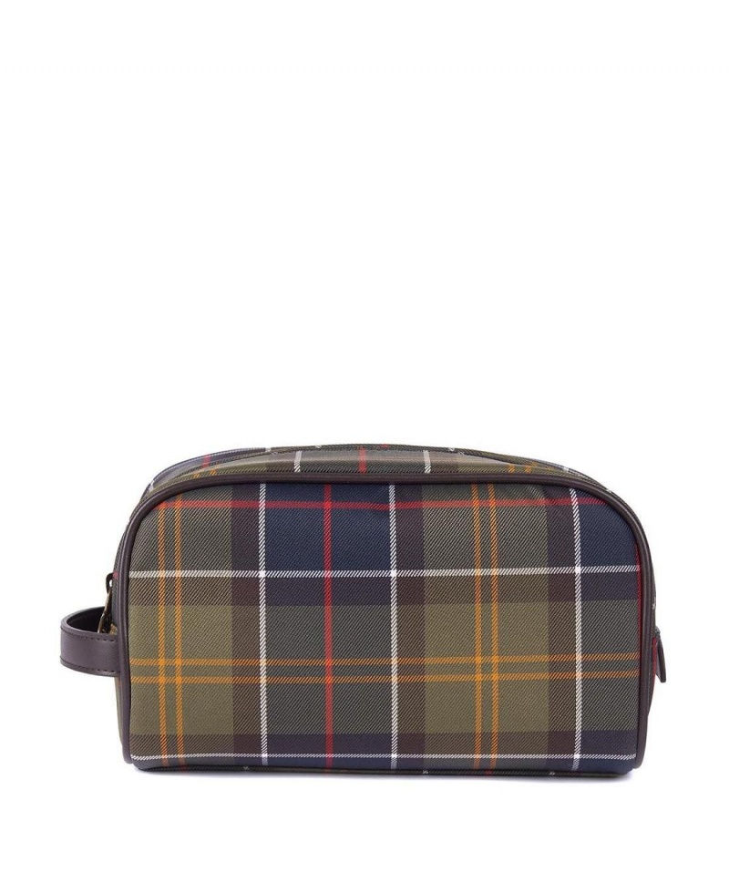 Sac Barbour Tartan Washbag Homme Multicolore | France_BAR82781