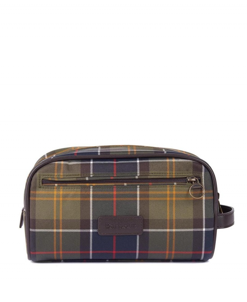 Sac Barbour Tartan Washbag Homme Multicolore | France_BAR82781