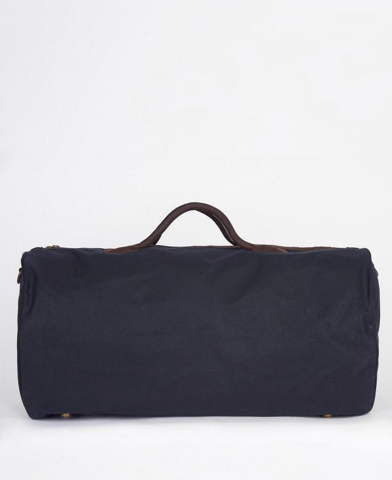 Sac Barbour Wax Holdall Homme Bleu Marine | France_BAR57850