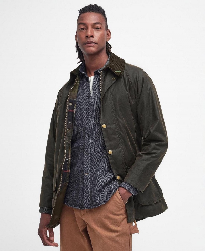 Vestes Barbour 40th Anniversary Beaufort Wax Homme Vert | France_BAR66819