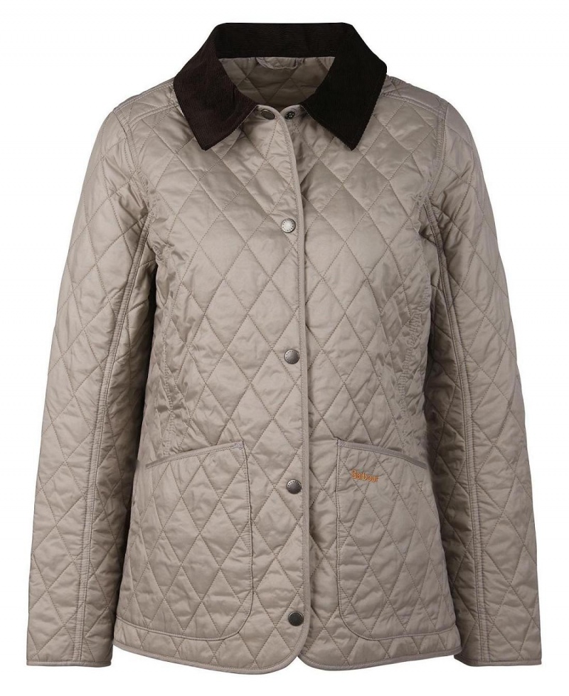 Vestes Barbour Annandale Matelassé Femme Grise | France_BAR63446