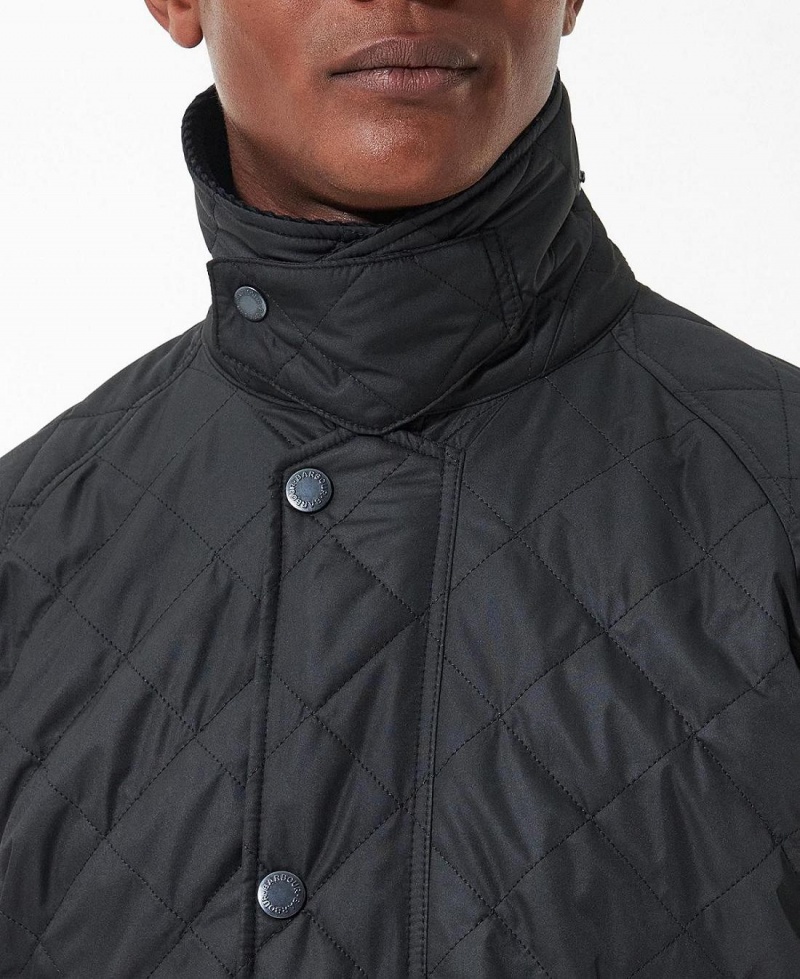 Vestes Barbour Ashby Polarquilt Homme Noir | France_BAR31720