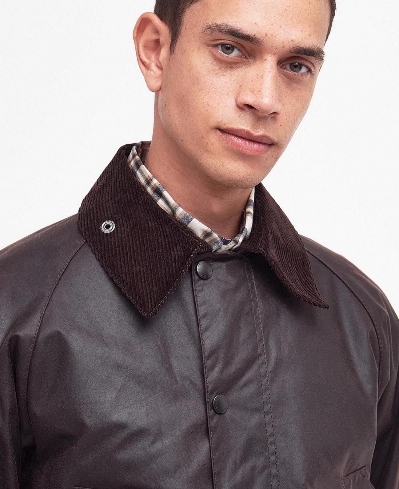 Vestes Barbour Bedale® Waxed Homme Noir | France_BAR77379