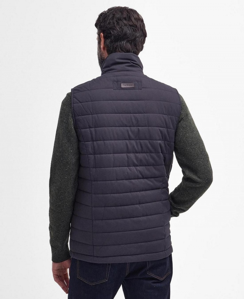 Vestes Barbour Bradford Gilet Homme Bleu | France_BAR26737