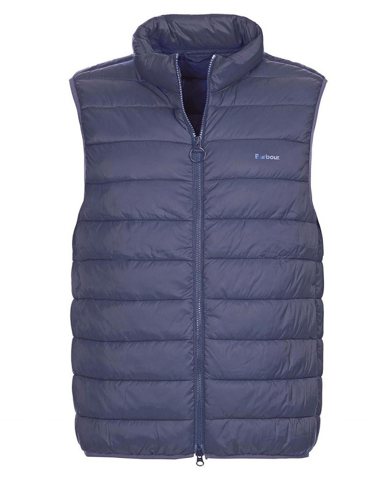 Vestes Barbour Bretby Gilet Homme Bleu Marine | France_BAR74275