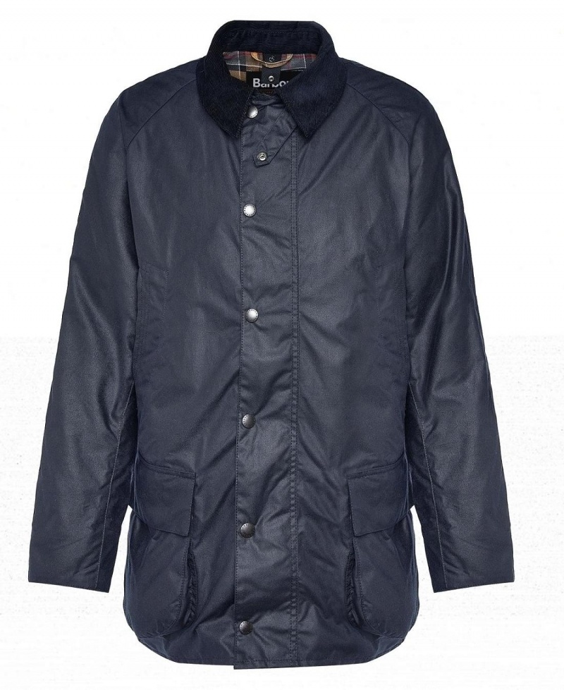 Vestes Barbour Bristol Wax Homme Bleu Marine | France_BAR36863