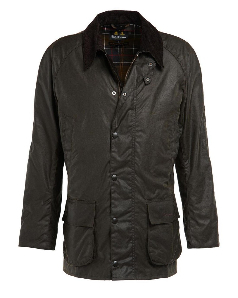 Vestes Barbour Bristol Wax Homme Vert Olive | France_BAR64573