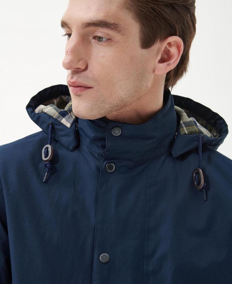 Vestes Barbour Chelsea Mac Homme Bleu Marine | France_BAR44134