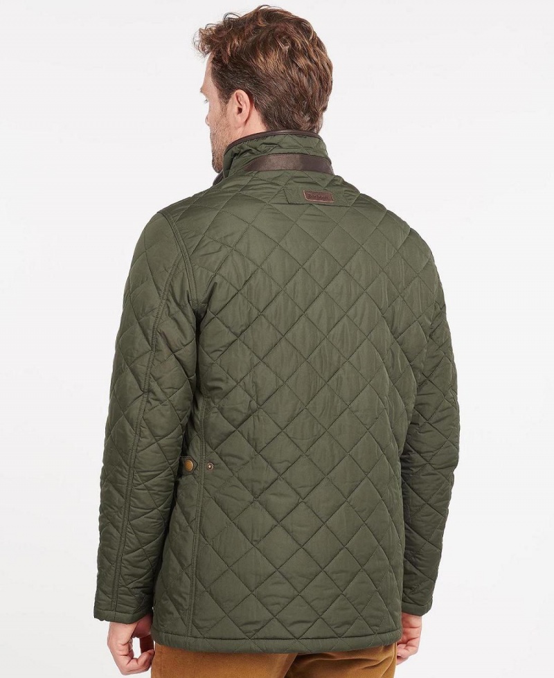 Vestes Barbour Devon Matelassé Homme Vert | France_BAR57038