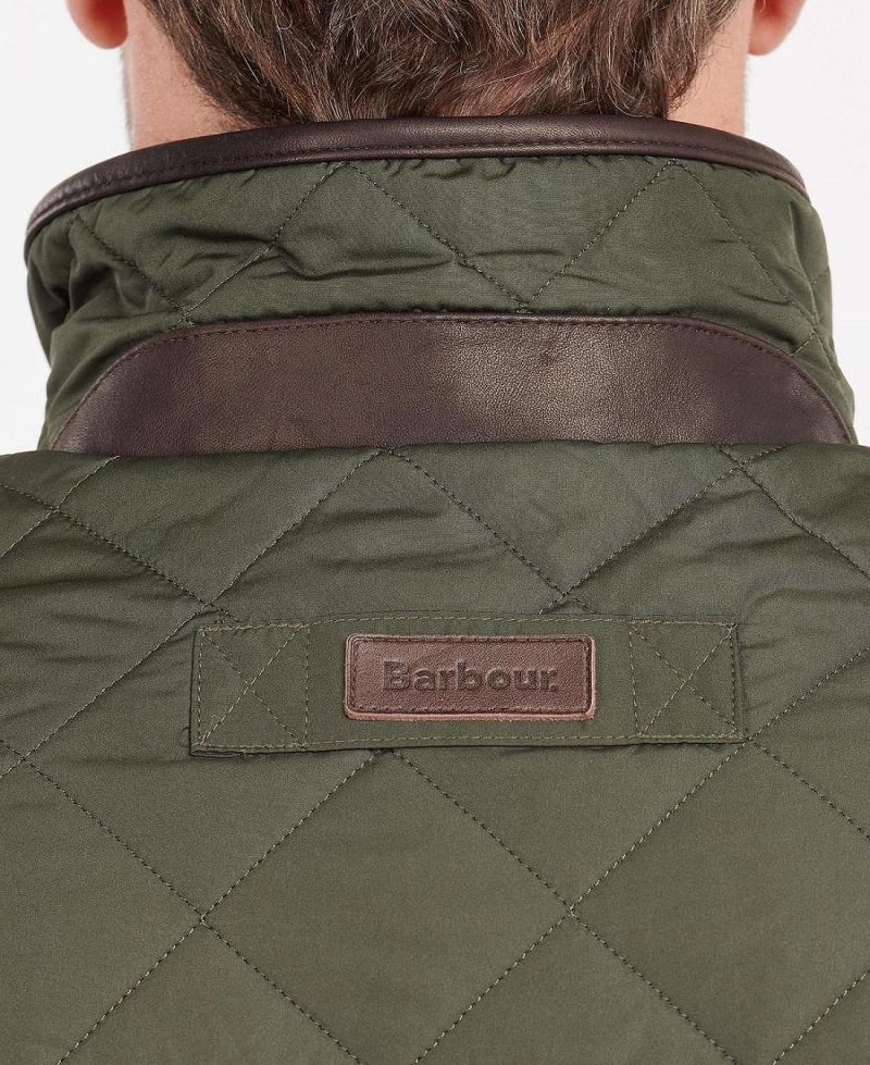 Vestes Barbour Devon Matelassé Homme Vert | France_BAR57038