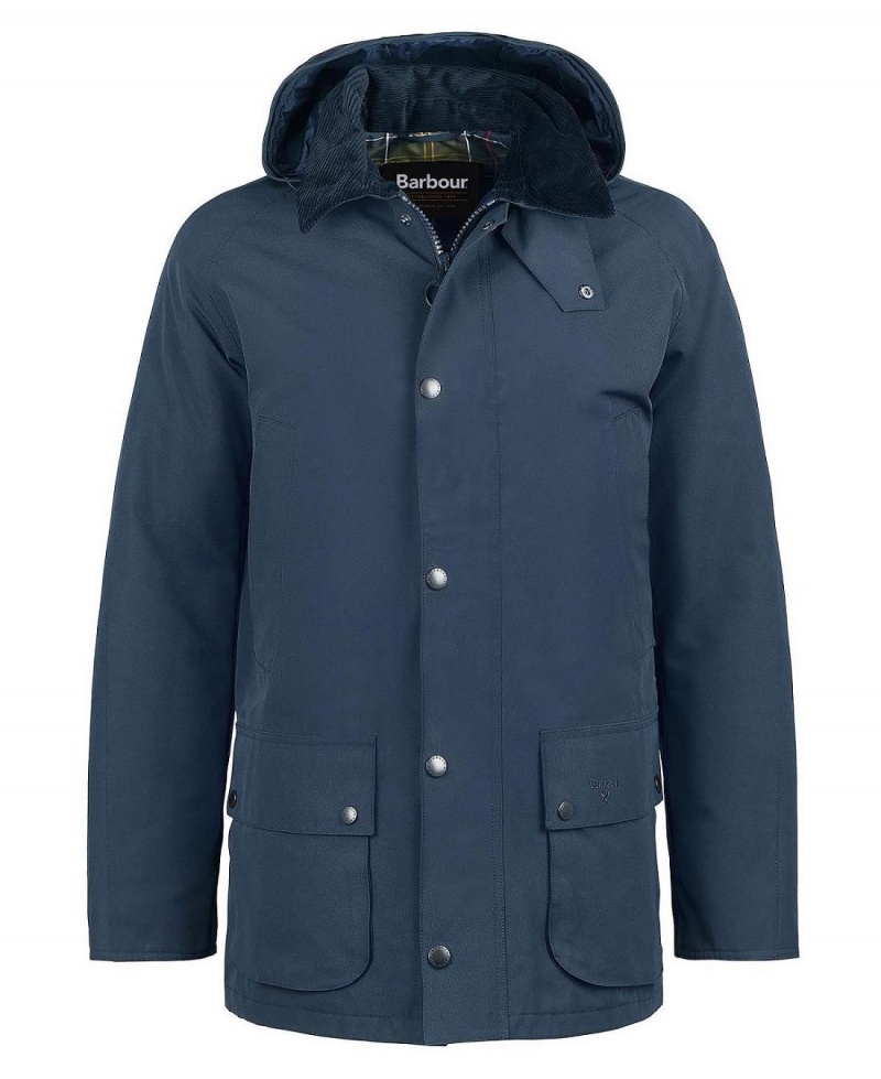 Vestes Barbour D'hiver Ashby Imperméables Homme Bleu Marine | France_BAR39132