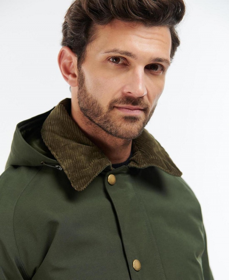 Vestes Barbour D'hiver Ashby Imperméables Homme Vert | France_BAR25420